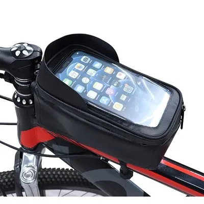 Bisiklet Telefonu Ön Çerçeve Çantası